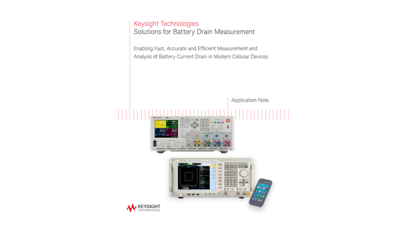 Battery Drain Measurement Solutions